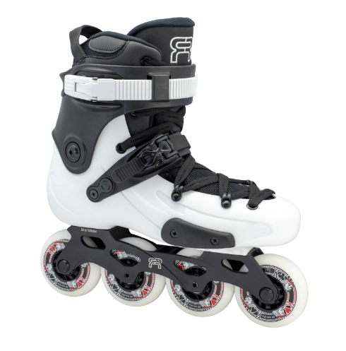 Patin à roues alignées freeride et freestyleFR FR3 80 Blanc inline skate white