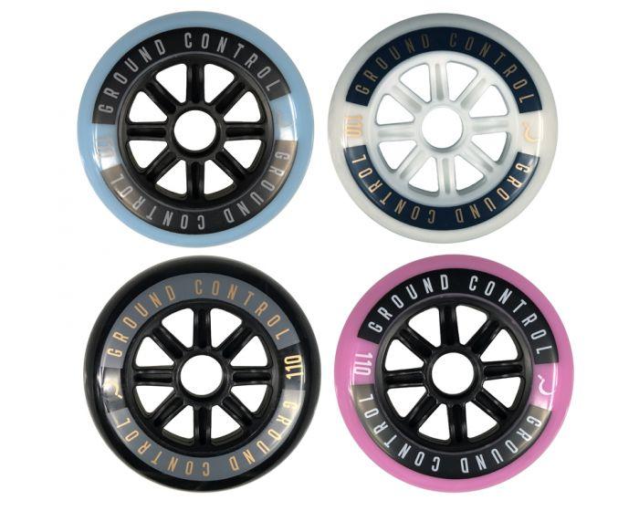 Roues de patin Ground Control 110mm/85A FSK (3 Pack) - Boutique Solo Inline