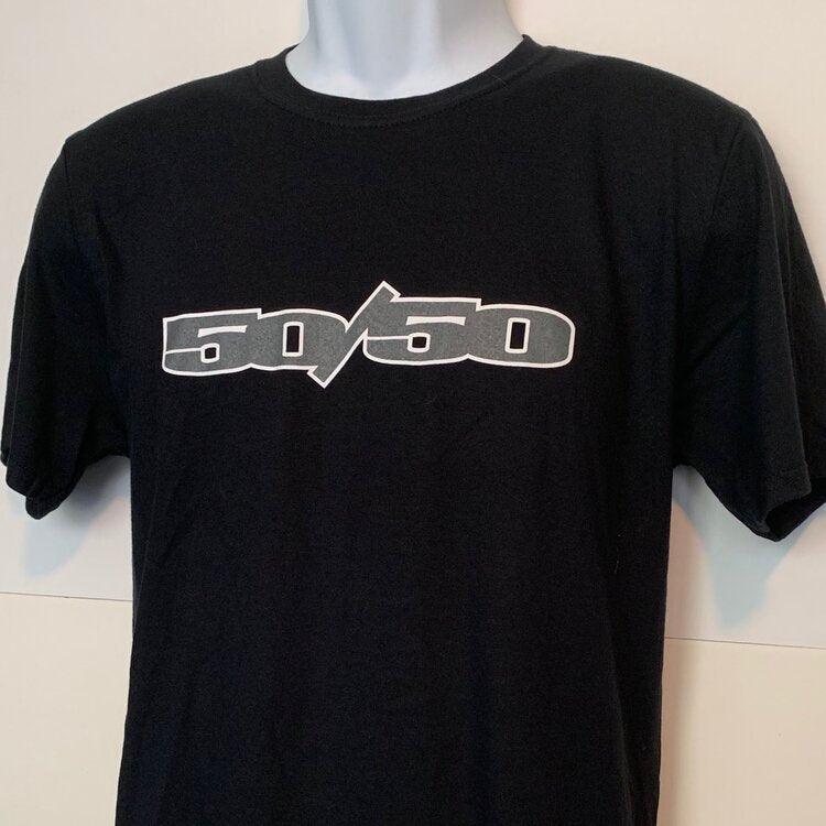 50/50 Stamp Logo T-Shirt - Boutique Solo Inline